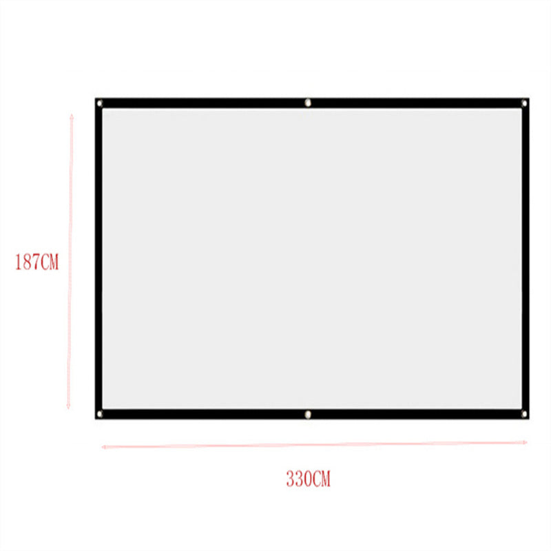 📺49% OFF NOW!✨High Definition Projection Screen - 120-inch Diagonal with Matte White Surface for Crystal Clear Home Cinema Experience🎬🌟