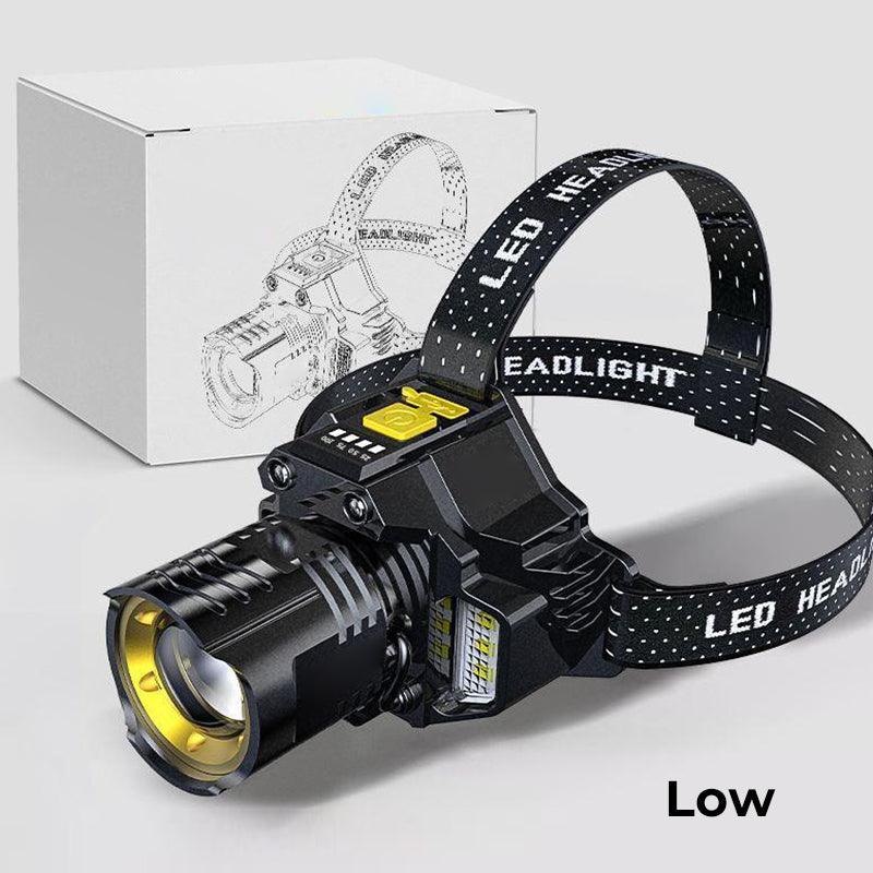 🔦Outdoor Waterproof Rechargeable Headlamp with Headband💡
