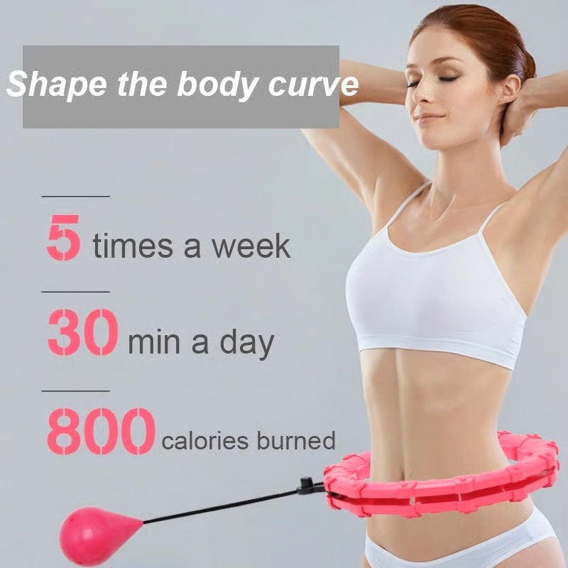 🔥Hot sale 50% off🔥Adjustable Smart Hoop With 360° Massage