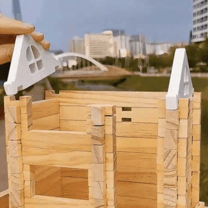 ✨2025 Hot Sale ✨Educational Wooden Building Blocks