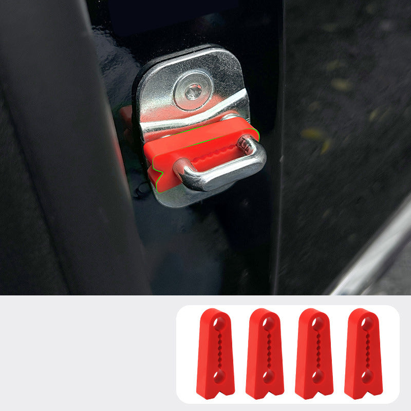 🚗Silicone Car Door Lock Damper Pads for Quiet Closing✨