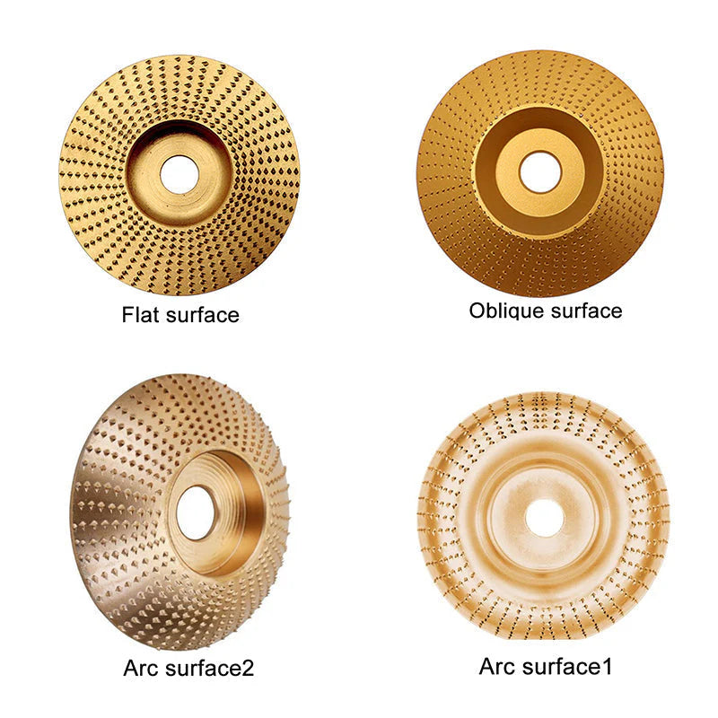 ⚙️Wood Angle Shaping Wheel – Fast-Cut, Sharp, Wear-Resistant, for Angle Grinder