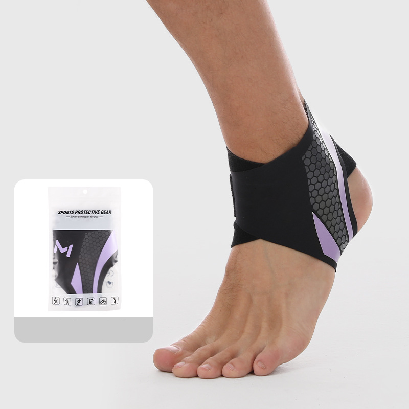🦶 Breathable Elastic Ankle Support Brace — Adjustable Wrap-Around Ankle Stabiliser🏃♀️