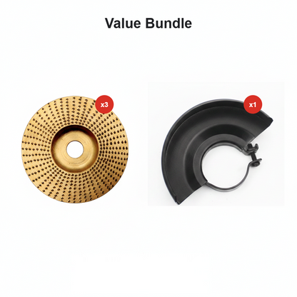⚙️Wood Angle Shaping Wheel – Fast-Cut, Sharp, Wear-Resistant, for Angle Grinder
