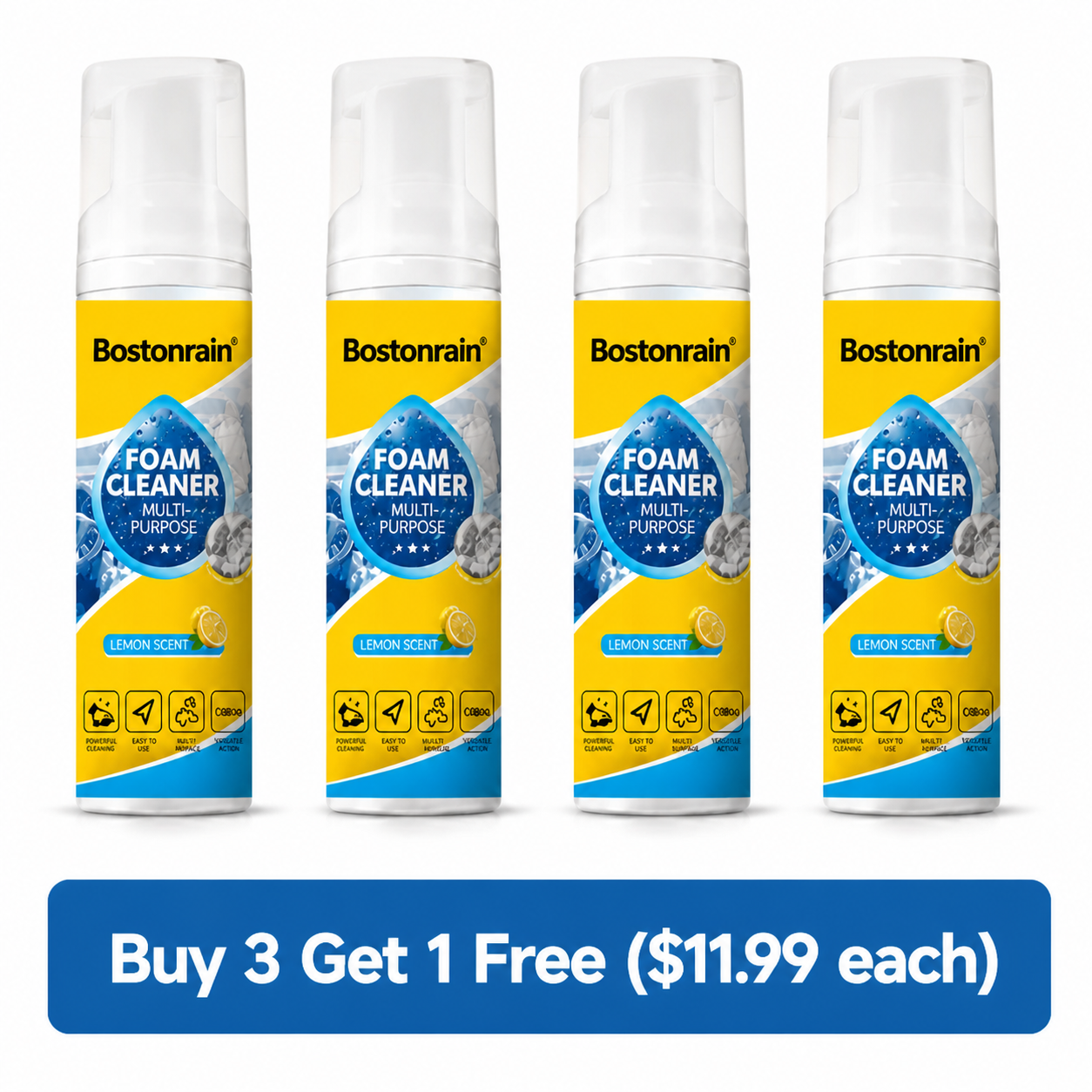 🧼 50% OFF NOW!🔥 Multi-Purpose Foam Cleaner🧽