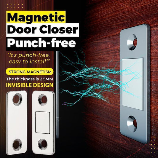 🔥New Year Sale: 50% OFF!!✨Magnetic Door Closer Without Perforations