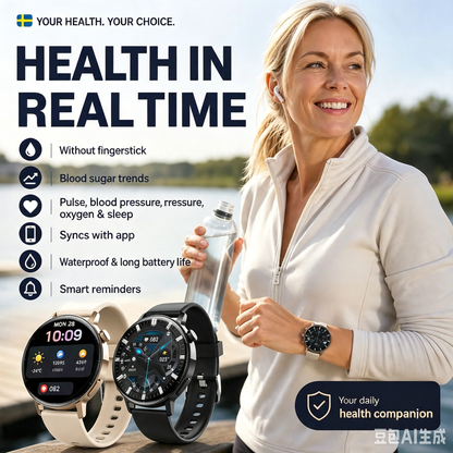 🔥50% OFF LIMITED TIME | Multi-Function Bluetooth Smart Watch ✅ 24/7 Full Health Monitoring