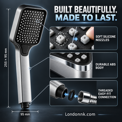 Premium 4-Mode High Pressure Shower Head✨