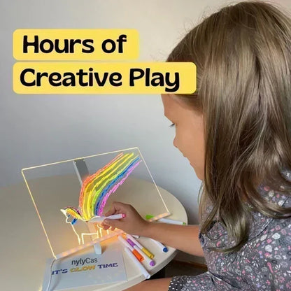 🎉 2026 Sale — Over 27,000 Sold! 💞 Kids Luminous LED Acrylic Drawing Board