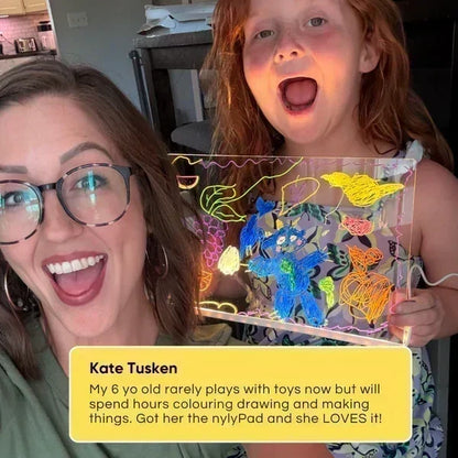 🎉 2026 Sale — Over 27,000 Sold! 💞 Kids Luminous LED Acrylic Drawing Board