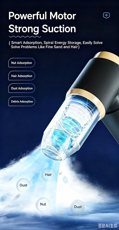 🔥Summer Limited-Time Offer🔥Multifunctional Wireless Powerful Car Vacuum Cleaner