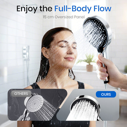 🚿 50% OFF NOW! ✨ High-Pressure Rainfall Shower Head 💦📦
