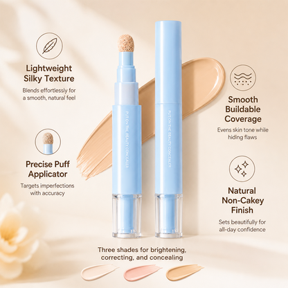 🔥💙Multipurpose Concealer & Foundation Eye Concealer -👍24-hour Long-lasting