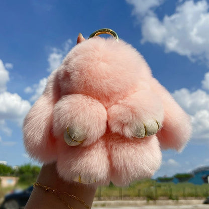 🏆LIMITED TIME SPECIAL SALE 50% OFF🐰Handmade Soft Bunny PomPom Charms