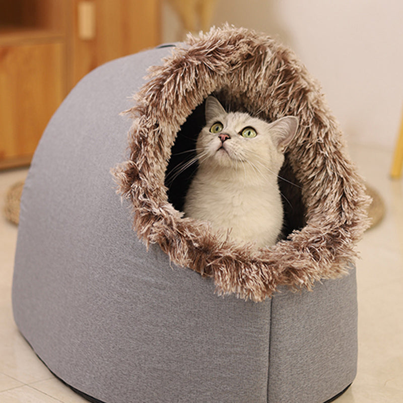 💥Hot sale 🐾OFFWinter Warm Pet Cave Bed