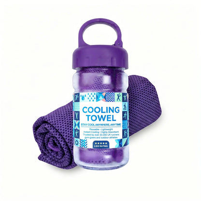 ⏰50% OFF-Buy 1 Get 1 Free❄💦Cold Sweat Towel You Can Use Anywhere, Anytime! Reusable Soft Absorbent Cooling Portable