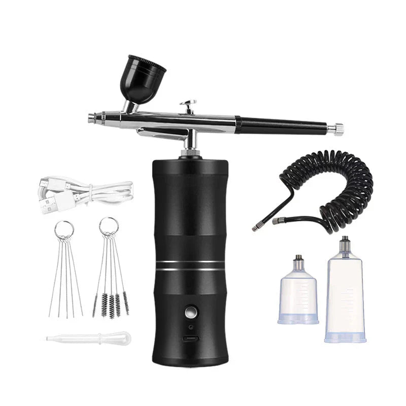 🎨 Electric Airbrush Kit with Compressor
