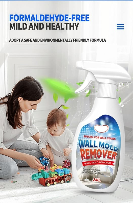 Mold Remover Spray – 3-in-1 Clean, Kill & Prevent, Deep Penetrating Oxygen-Activated Formula, Non-Toxic & Pet-Safe