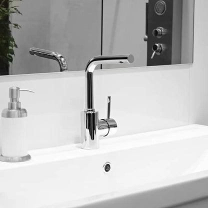 🚿 Round Bathroom Sink Overflow Hole Cover – Push-In Basin Drain Cover for a Clean, Modern Finish