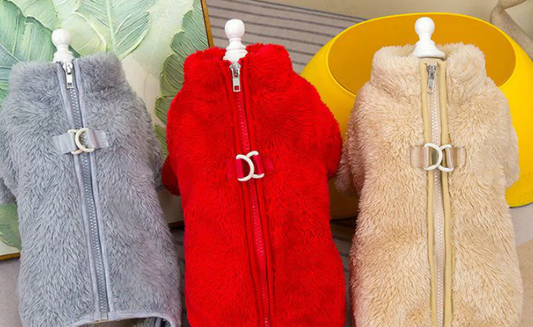 🔥 Hot Sale 50% off 🔥Winter dog jumpsuit jacket with zipper closure at the back