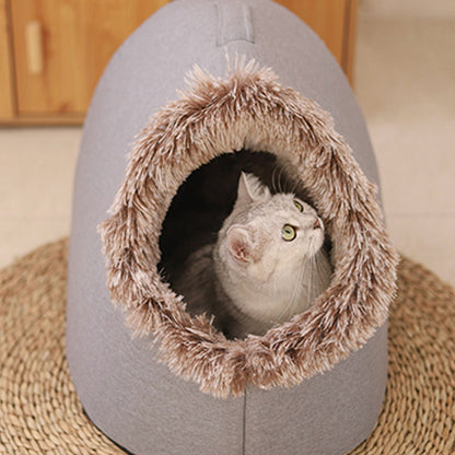 💥Hot sale 🐾OFFWinter Warm Pet Cave Bed