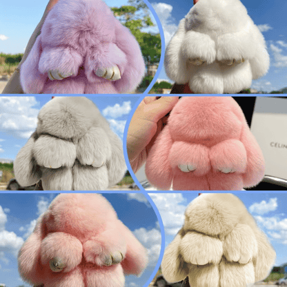 🏆LIMITED TIME SPECIAL SALE 50% OFF🐰Handmade Soft Bunny PomPom Charms