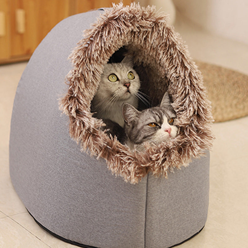 💥Hot sale 🐾OFFWinter Warm Pet Cave Bed