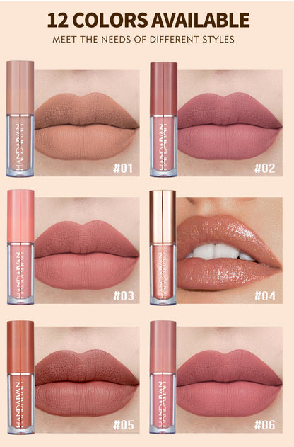 💄12-colour liquid lipstick gift set💝