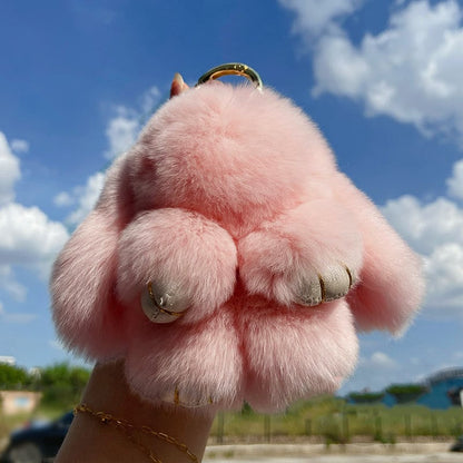 🏆LIMITED TIME SPECIAL SALE 50% OFF🐰Handmade Soft Bunny PomPom Charms