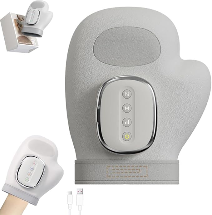 Smart Hand Massager with Heat Function – Air Pressure & Finger Zone Massage for Hands & Wrists ✋🔥