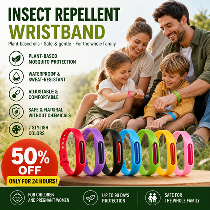🎁 BUY 1 GET 1 FREE! 🦟 Mosquito Repellent Bracelet