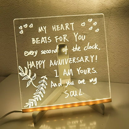 🎉 2026 Sale — Over 27,000 Sold! 💞 Kids Luminous LED Acrylic Drawing Board