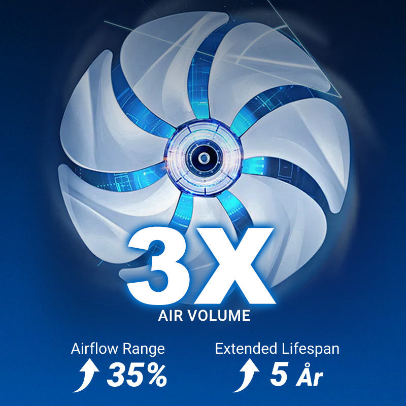 💨 50% OFF! Pousbo® Super Suction Mute Exhaust Fan – Powerful airflow, ultra-quiet (<30dB)🛡️✨