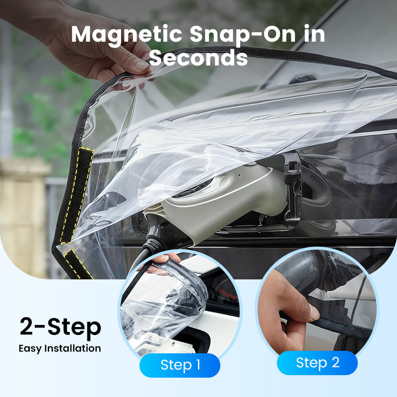 💎Magnetic Waterproof Charging Port Cover for Electric Vehicle🧲50% OFF!🚗