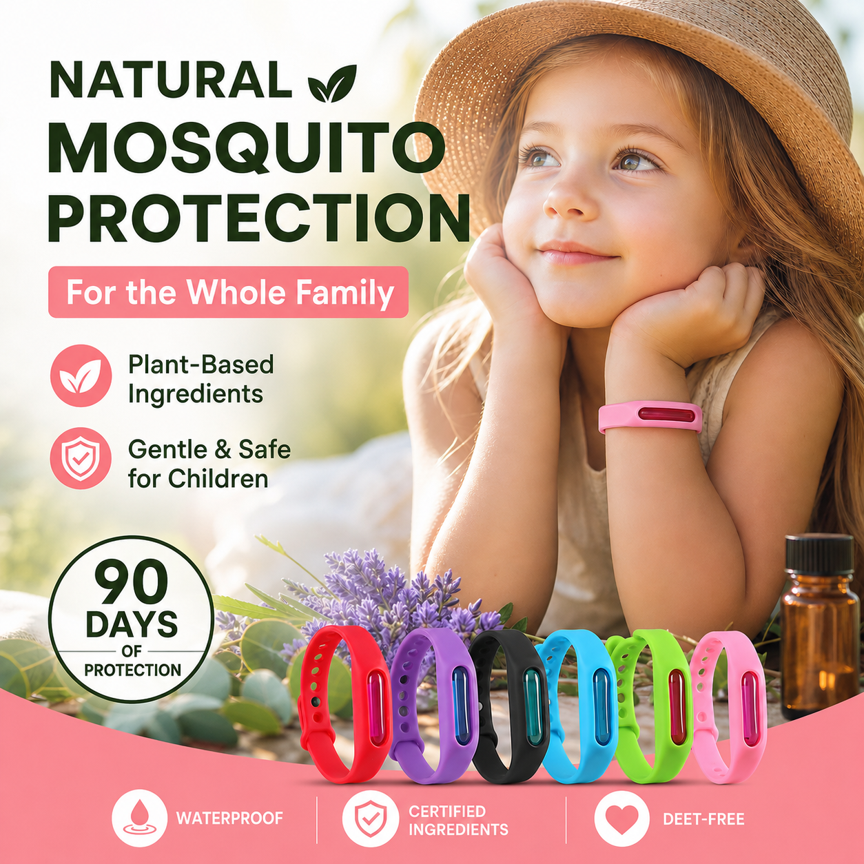 🎁 BUY 1 GET 1 FREE! 🦟 Mosquito Repellent Bracelet