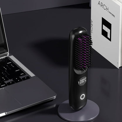 🎄Christmas Sale 57% OFF🔥2-in-1 Straightening & Cordless Hair Straightener with LED Display