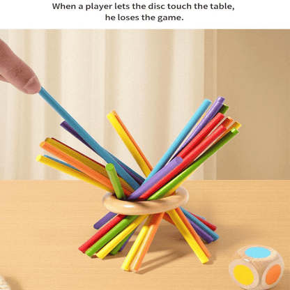 ⭐Wooden Peg Game With Balls for Children🎁