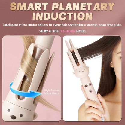 🔥28mm Negative Ion Fully Automatic Curling Iron—Create Perfect French Curls