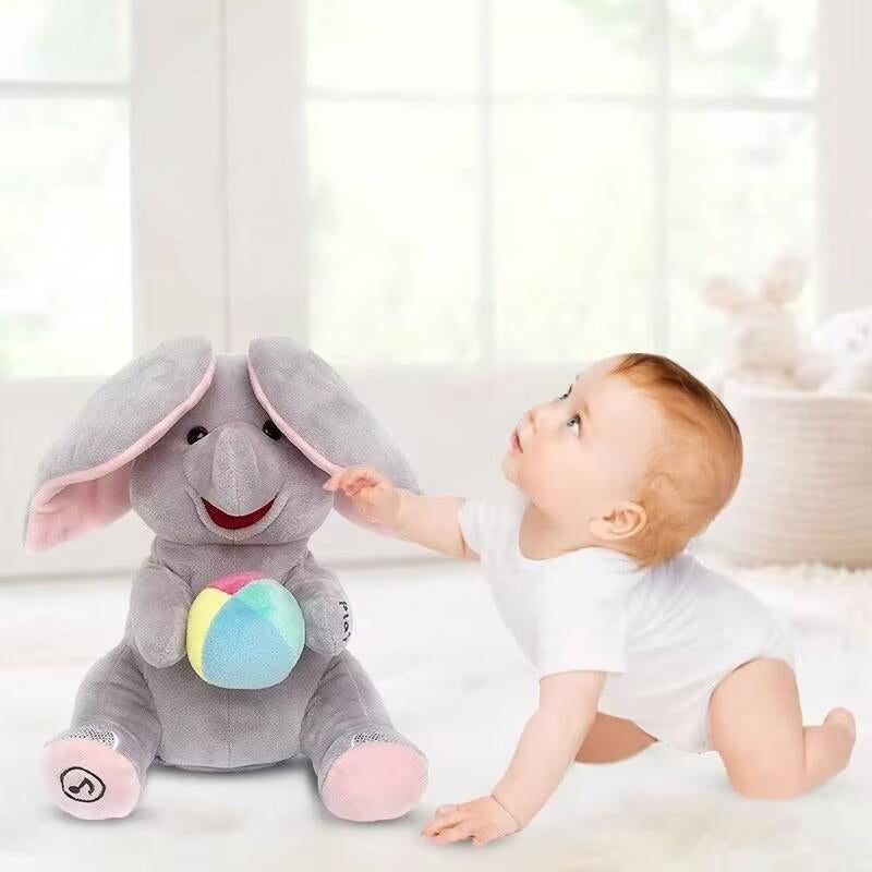 🎁Cute Hide And Seek Elephant Plush Doll🐘