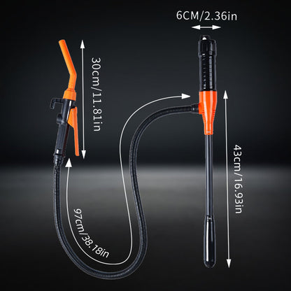 ⛽Manual Multi-Liquid Siphon Pump – Flexible Fluid Transfer Hose