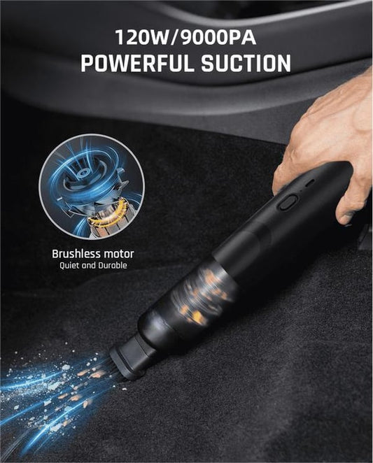 🔥 LAST CHANCE! 50% OFF 🔥 Slim V8 Mate Cordless Car Vacuum – Powerful 13000Pa Suction! 🚗💨