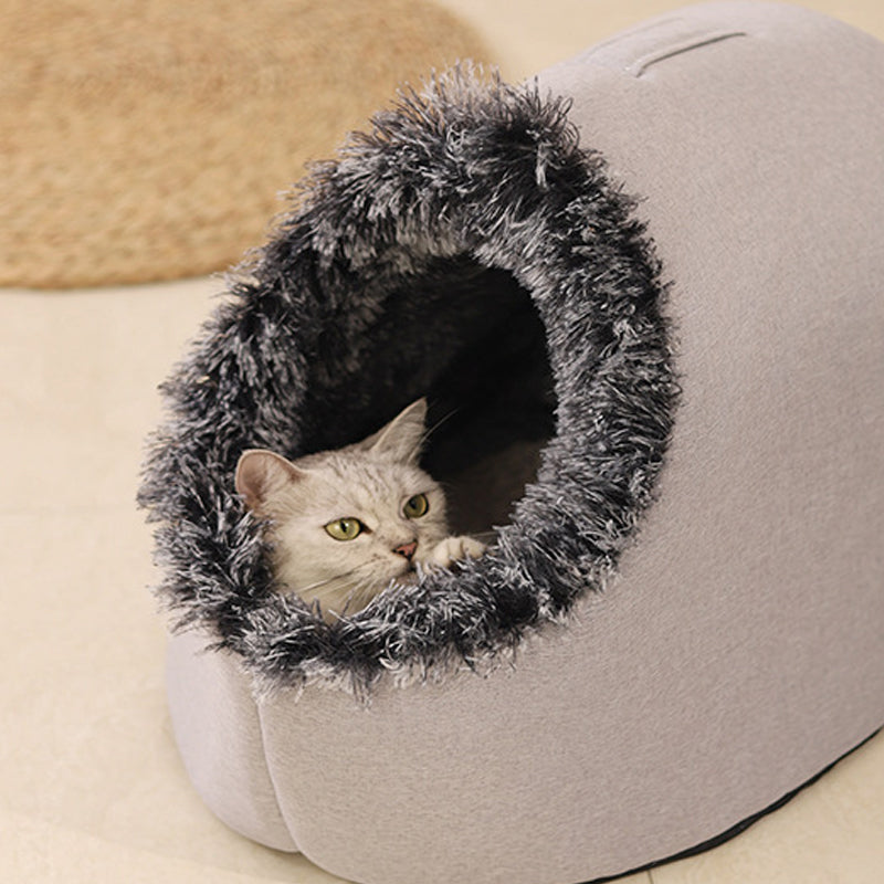 💥Hot sale 🐾OFFWinter Warm Pet Cave Bed