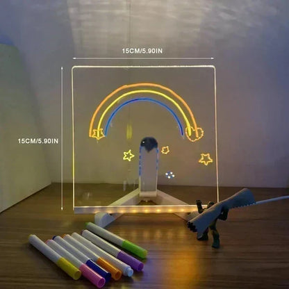 🎉 2026 Sale — Over 27,000 Sold! 💞 Kids Luminous LED Acrylic Drawing Board