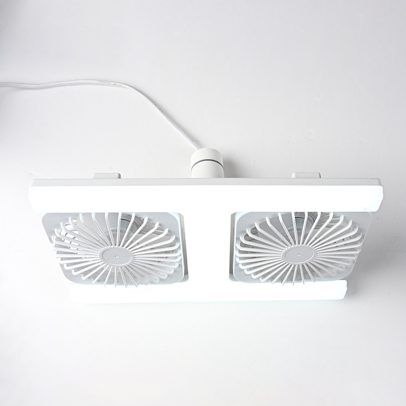 📢📢50% OFF !! ⏰ 2-in-1 LED Ceiling Fan Light – Dual Cooling, Ultra Bright, Tool-Free Install 🌀