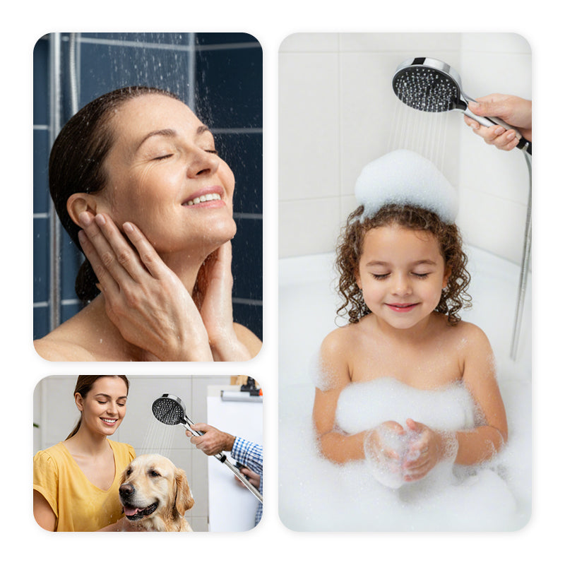 🚿 50% OFF NOW! ✨ High-Pressure Rainfall Shower Head 💦📦