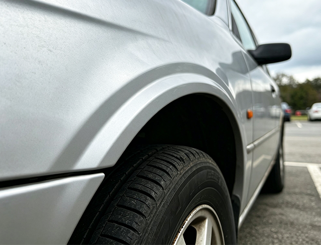 Car after rust treatment