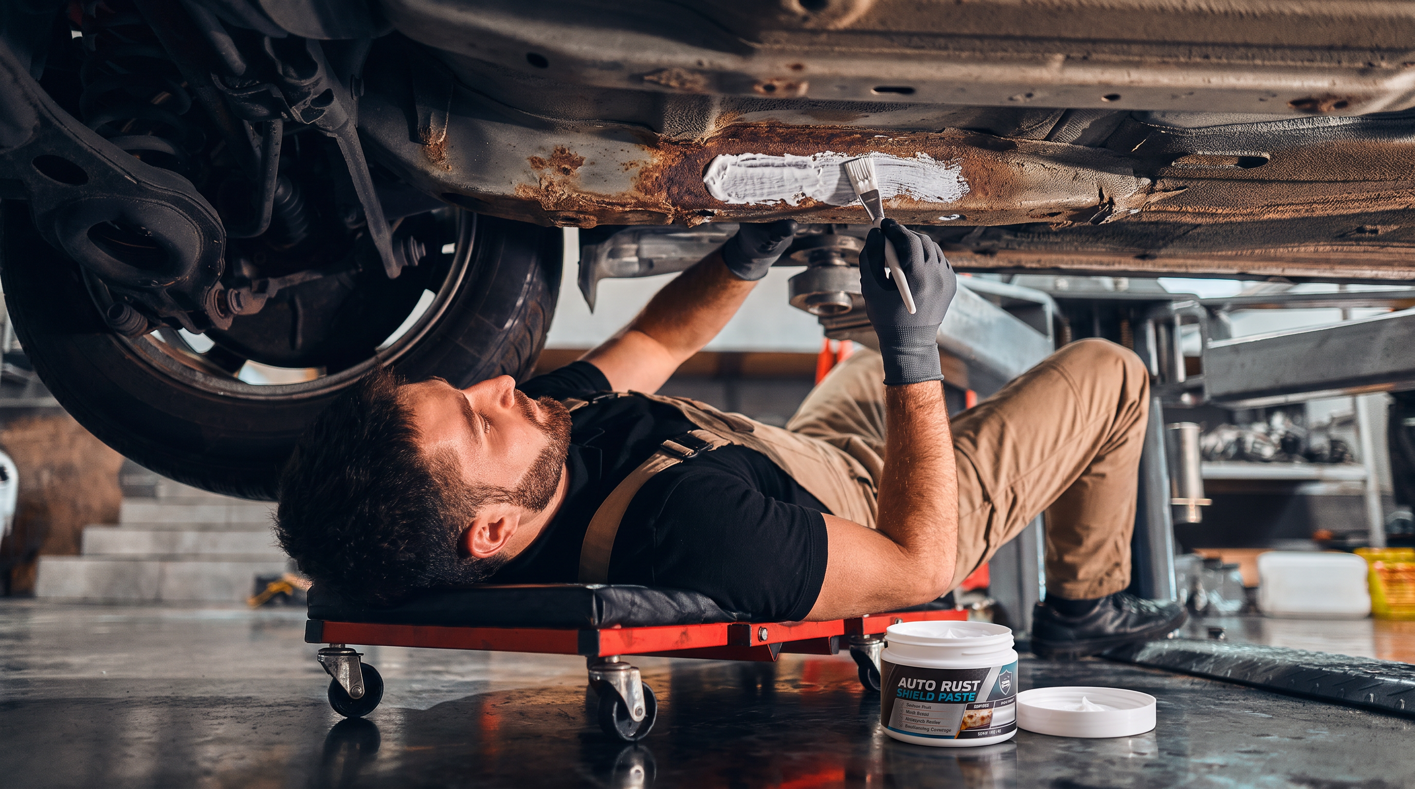 Vehicle chassis metal care