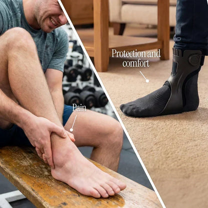 🦵 LIMITED-TIME 50% OFF! ✨ Adjustable Foot Drop Brace with Inflatable Liner – Improve Walking Stability, Anti-Trip Support 🚶
