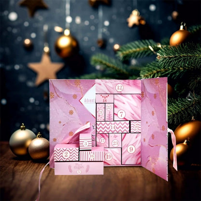 🎁 24 Days of Surprises — Pink Marble Advent Calendar 2025
