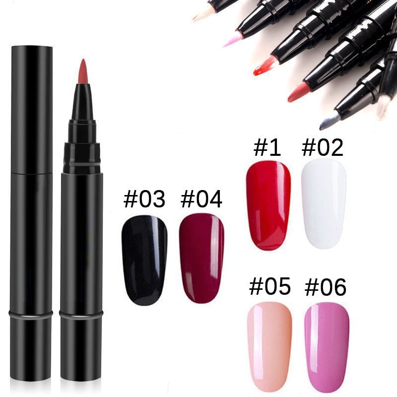 💅🌟 Limited Time Buy 1 Get 1 Free ! ✨One Step Nail Gel Pen🎨Free handheld mini UV nail lamp💡